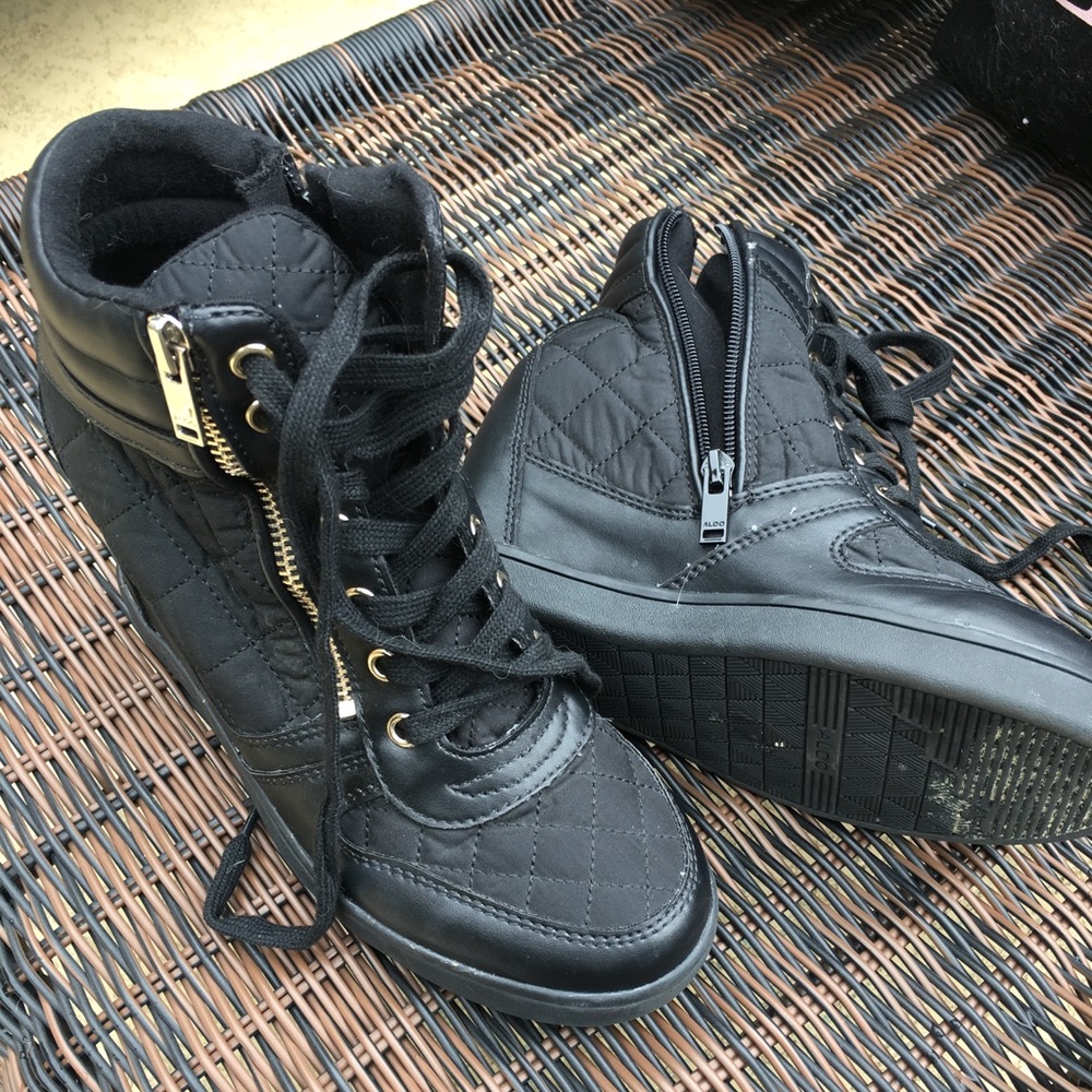 Built in heel booties